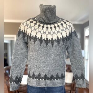 The Gap Women’s Fair Isle Wool Turtleneck Sweater